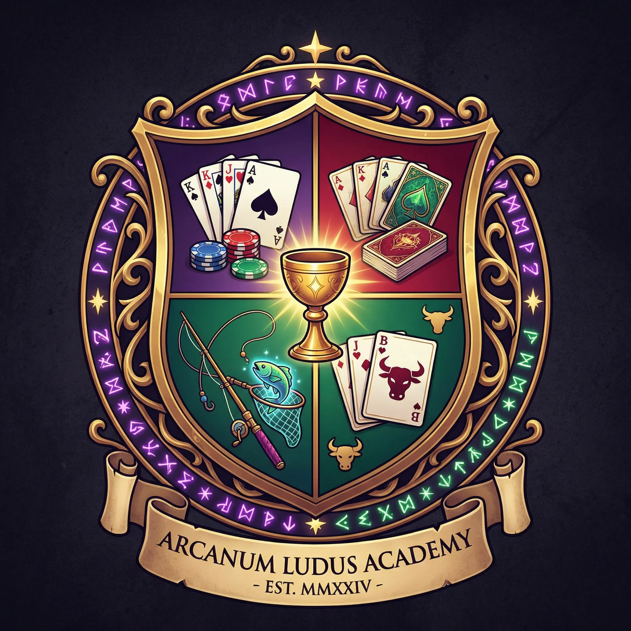 棋牌魔幻学院标志